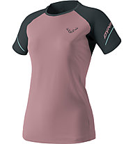 Dynafit Alpine Pro - Trailrunningshirt Kurzarm - Damen, Pink/Dark Blue