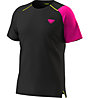Dynafit Dna M - T-shirt trail running - uomo, Black/Pink