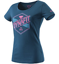 Dynafit Graphic - T-Shirt Bergsport - Damen, Blue/Pink/Light Blue
