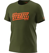 Dynafit Graphic - T-Shirt - uomo, Dark Green/Dark Orange