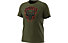 Dynafit Graphic - T-Shirt - uomo, Dark Green/Red/Black