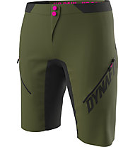 Dynafit Ride light Dynastretch - MTB Fahrradhose - Damen, Dark Green/Black/Pink