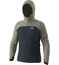 Dynafit Ridge Thermal Hoody M - felpa in pile - uomo, Dark Blue/Brown/Red