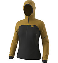 Dynafit Ridge Thermal Hoody W - felpa in pile - donna, Black/Brown