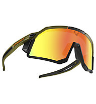 Dynafit Sky Evo - occhiali da ghiacciaio, Green/Orange