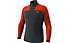 Dynafit Speed Polartec® 1/2 Zip - maglia in pile - uomo, Dark Blue/Dark Orange