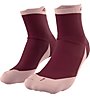 Dynafit Transalper - calzini corti, Dark Red/Pink