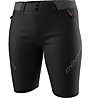 Dynafit Transalper 4 Dst - pantaloni corti trekking - donna, Black/Grey/Pink