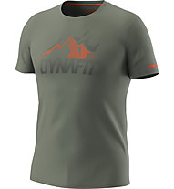Dynafit Transalper Graphic S/S M - T-Shirt - Herren, Green
