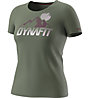 Dynafit Transalper Graphic S/S W - T-shirt - donna, Green