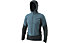 Dynafit Traverse Alpha Hooded M - giacca ibrida - uomo, Light Blue/Dark Blue