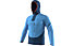 Dynafit Traverse Dynastretch - giacca trail running - uomo, Light Blue/Blue/Red