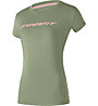 Dynafit Traverse 2 - Trailrunningshirt - Damen, Light Green/Pink