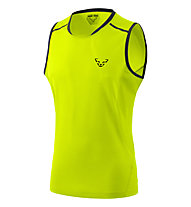Dynafit Vertical 2 - ärmelloses Trailrunningshirt - Herren, Yellow/Black