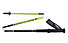 Dynafit Vertical Pro - bastoncini pieghevoli, Black/Yellow