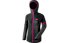 Dynafit Vertical Wind - giacca trail running con cappuccio - donna, Black/Pink