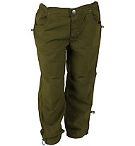 E9 B-Montone - Pantaloni lunghi arrampicata - bambina, Green