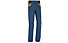 E9 B Rondo Story - pantaloni arrampicata - bambino, Light Blue/Yellow