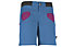 E9 Onda - pantaloni corti arrampicata - donna, Light Blue/Pink