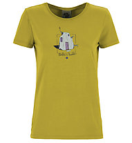 E9 Paradise - T-shirt arrampicata - donna, Light Brown