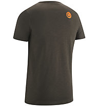 Edelrid Highball IV - T-shirt - uomo, Dark Brown/Orange