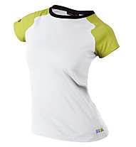 Edelrid Misery T-shirt arrampicata donna, Chute Green