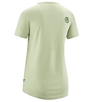 Edelrid Wo Highball V - T-shirt - donna, Light Green/Green