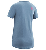 Edelrid Wo Highball V - T-shirt - donna, Light Blue