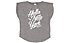 Everlast Jersey Poliestere Melange - T-Shirt Mädchen, Anthracite