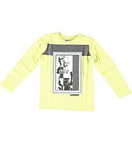 Everlast T-Shirt Jersey Lavato Enzimi maglia manica lunga Bambino, Light Green