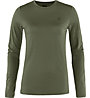 Fjällräven Abisko Wool LS W - Langarmtrikot - Damen, Green