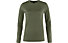 Fjällräven Abisko Wool LS W - Langarmtrikot - Damen, Green