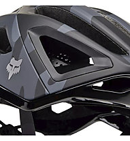 Fox Crossframe Pro - casco bici, Black/Grey