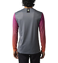 Fox Flexair LS Arcadia - maglia MTB a maniche lunghe - uomo, Grey/Orange/Pink