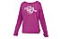 Freddy Fleece Brushed - maglia a maniche lunghe fitness - donna, Pink