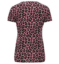 Freddy Jersey Light - t-shirt fitness - donna, Rose/Black