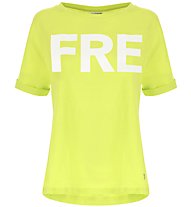 Freddy Flamed Jersey - T-Shirt - Damen, Green