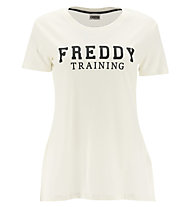 Freddy Manica corta - T-shirt - Damen, White