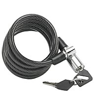 Fuxon Spiral Cable Lock - Lucchetti per bici, Black