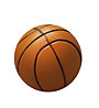 Get Fit Rubber Ball Basket, Orange