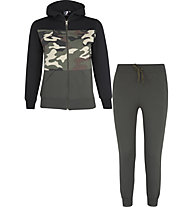 Get Fit Camouflage - Trainingsanzug - Kinder, Dark Green