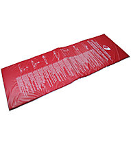 Get Fit Fitness mat with exercise, Red