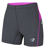 Get Fit Short Pants Running Damen, Black/Pink