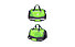 Get Fit Travel Bag Medium 33 x 56 x 28 - Borsa fitness media, Green/Grey