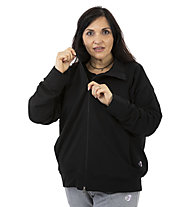 Get Fit W Sweater Full Zip Plus - Trainingsjacke - Damen, Black