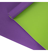 Get Fit Yoga mat TPE - tappetino fitness, Green/Purple