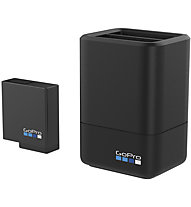 GoPro Dual Battery - Ladegerät und Ersatzakku für GoPro Hero 5 Black, Black
