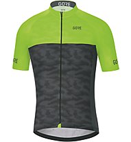 GORE WEAR C3 Cameleon - maglia bici - uomo, Black/Green
