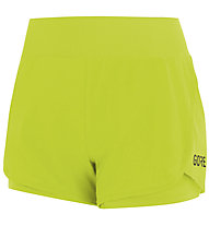 GORE WEAR R7 Women 2In1 Shorts - kurze Laufhose - Damen, Yellow