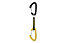 Grivel Alpine Plume Evo - rinvio arrampicata, Black-Yellow / 10 cm